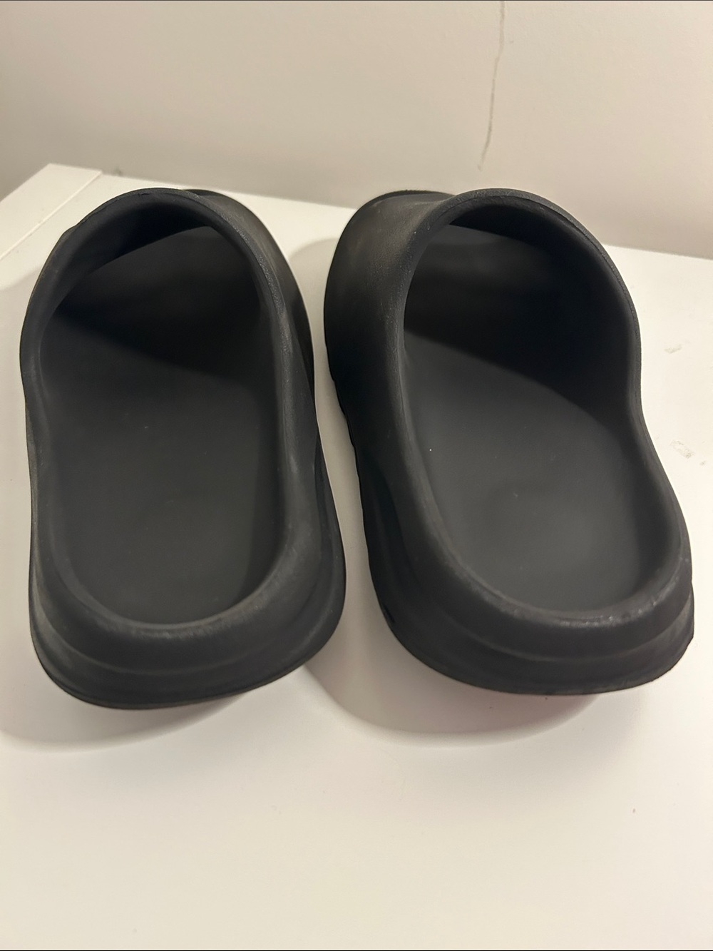 Kids Black Slip-On Slide Sandals - Picture 3 of 3